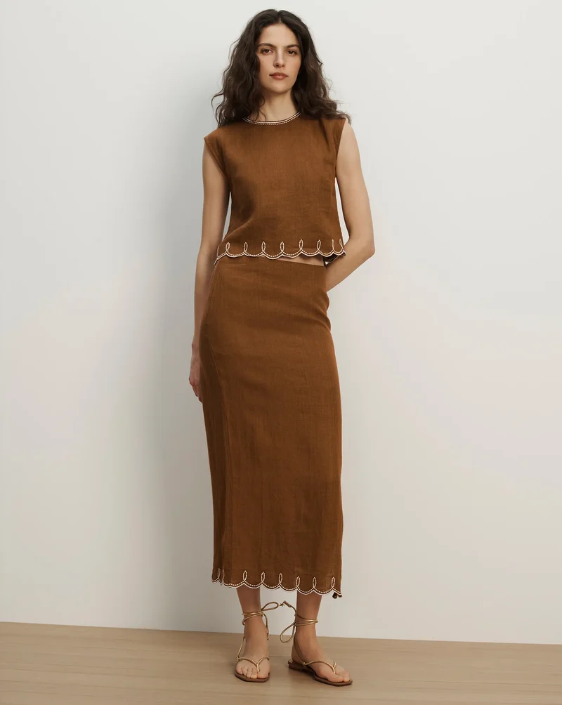 Kessan Top Deep Ochre
