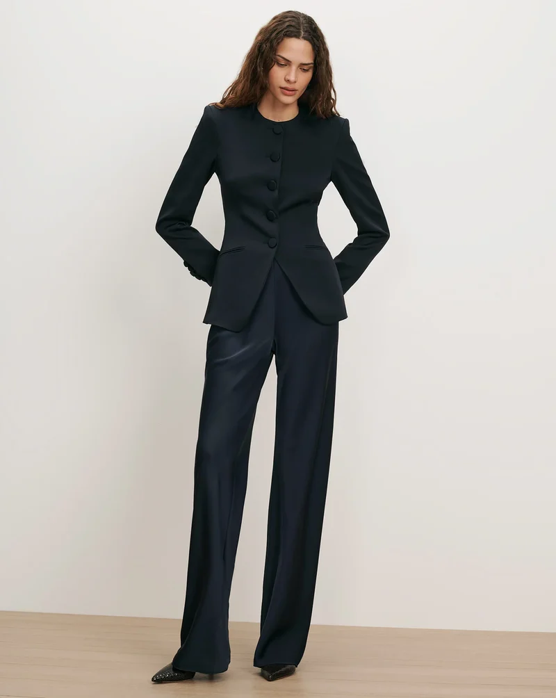 Wryllen Tailored Jacket Navy