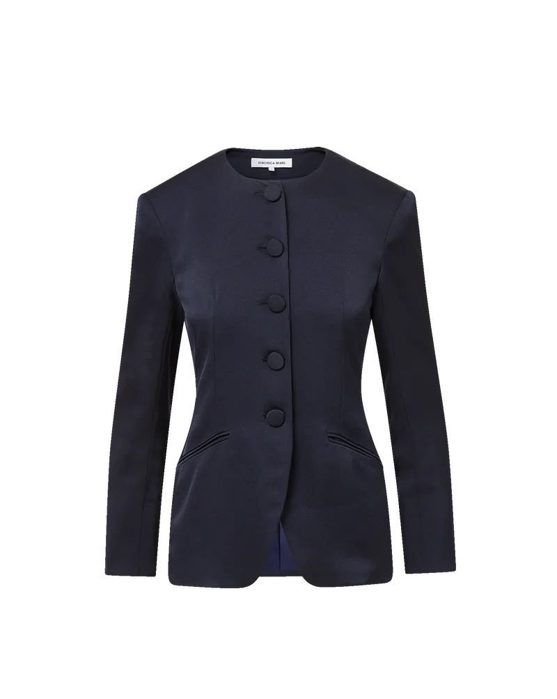 Wryllen Tailored Jacket Navy