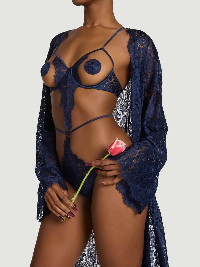 Coco de Mer Tamara Wired Open Playsuit