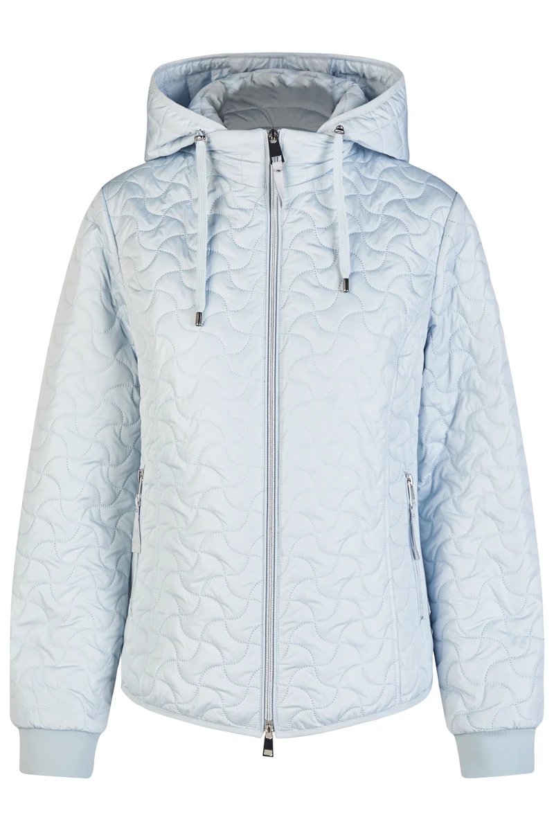 Steppjacke mit Kapuze