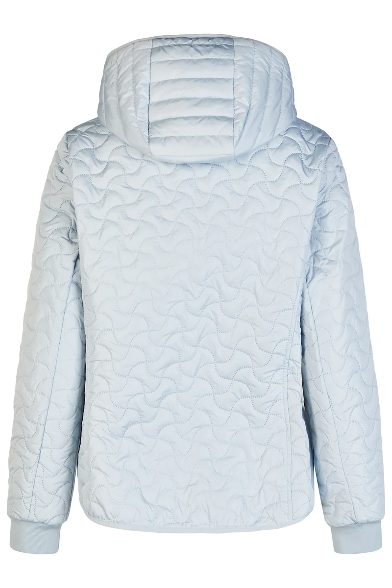 Steppjacke mit Kapuze