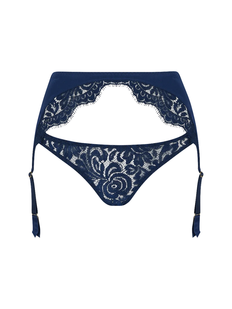 Coco de Mer Tamara Open Suspender Knicker