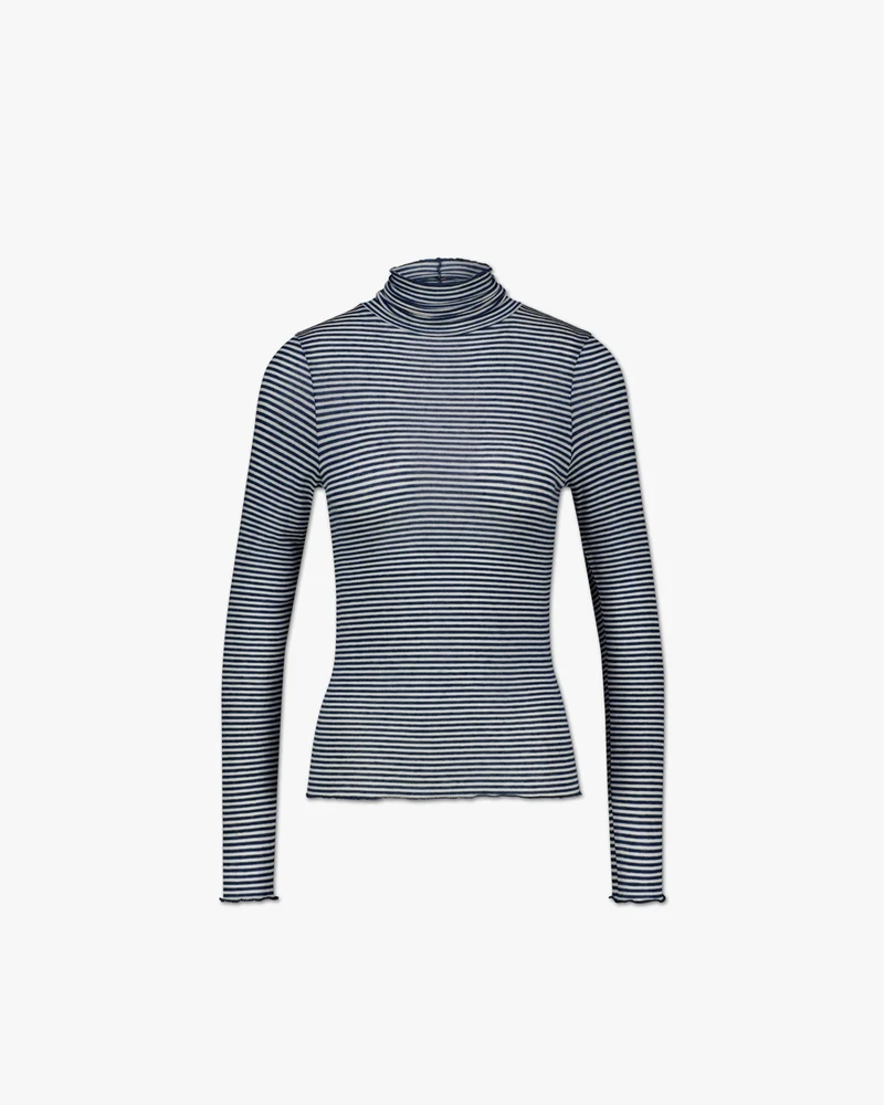 Caroline stripes | Shirt | Lyocell, Wolle