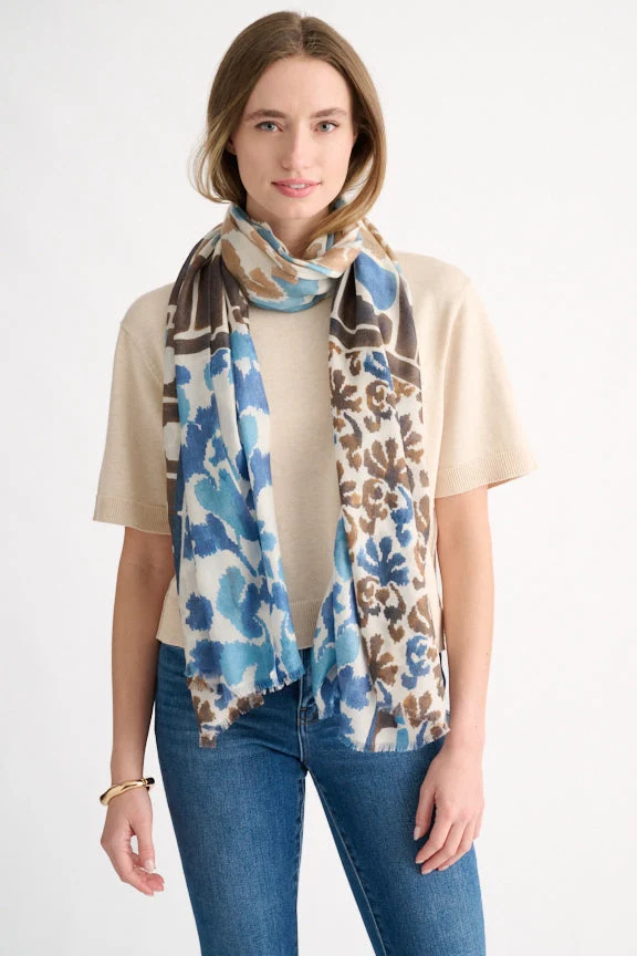 Modern Glen Print Scarf Loch