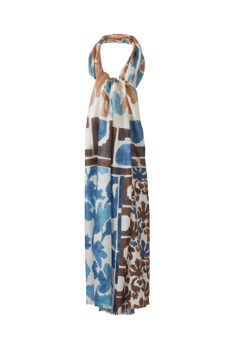 Modern Glen Print Scarf Loch