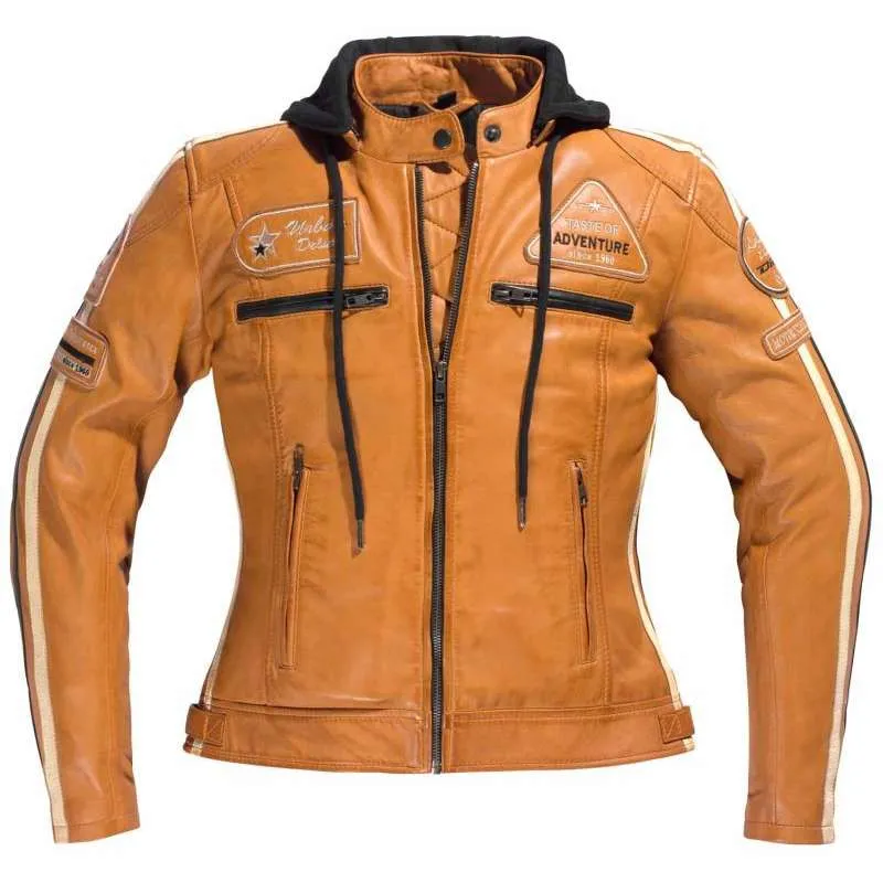 Difi Jolene Motorrad Lederjacke Damen