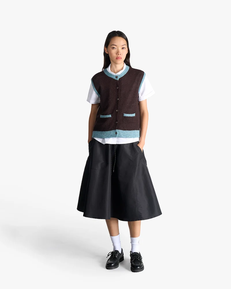 Victoria | Strickgilet | Alpaka Mischung