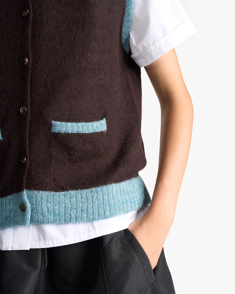 Victoria | Strickgilet | Alpaka Mischung