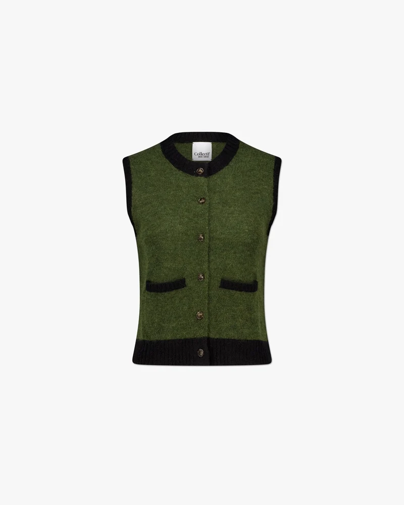 Victoria | Strickgilet | Alpaka Mischung