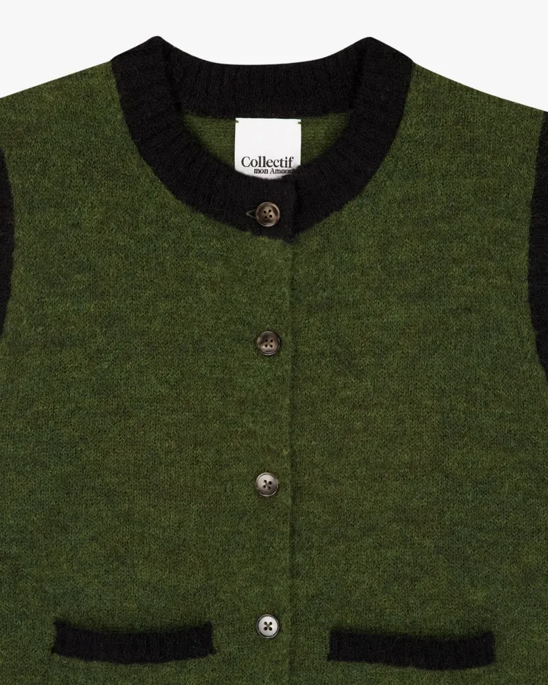 Victoria | Strickgilet | Alpaka Mischung