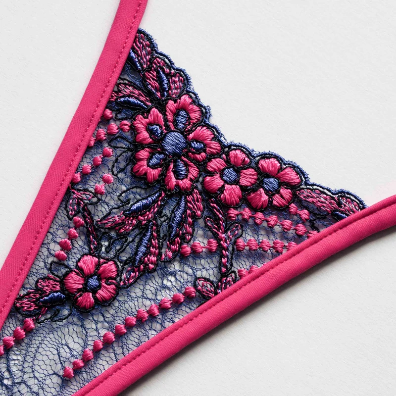 Pink Fiesta - Micro G-String - Pink/Violett