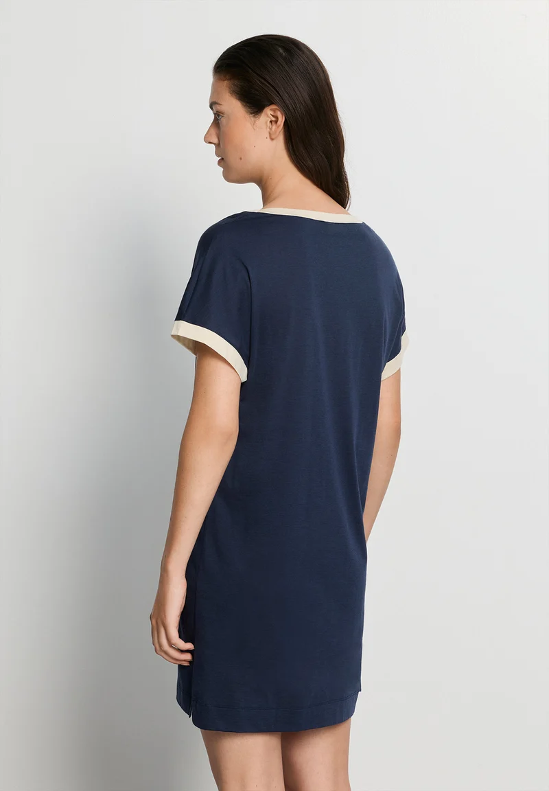 Laura S/SLV Nightdress 85cm | deep navy 074264-071610