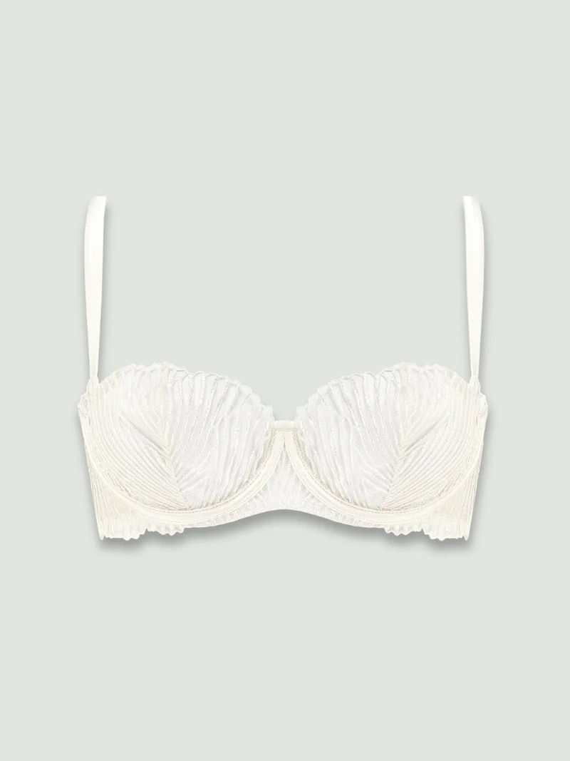 Coco de Mer Athena in Ivory Balcony Bra