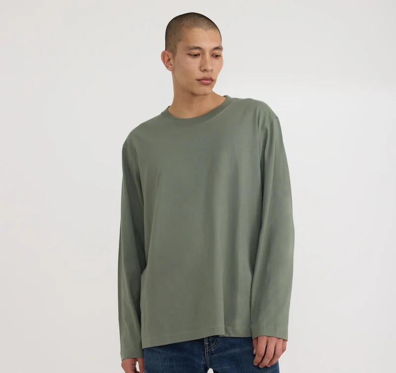 True Boxy Fit Long Sleeve Tee 3-Pack