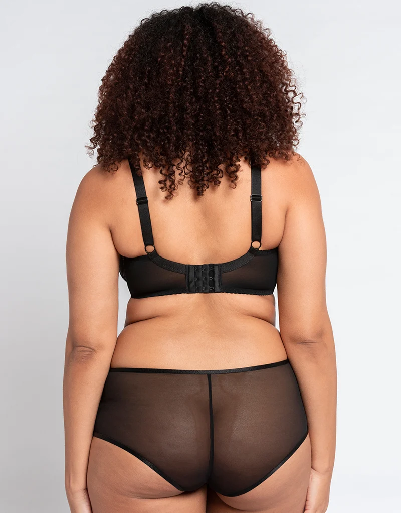 Curvy Kate Victory Allure Short Black/Blush