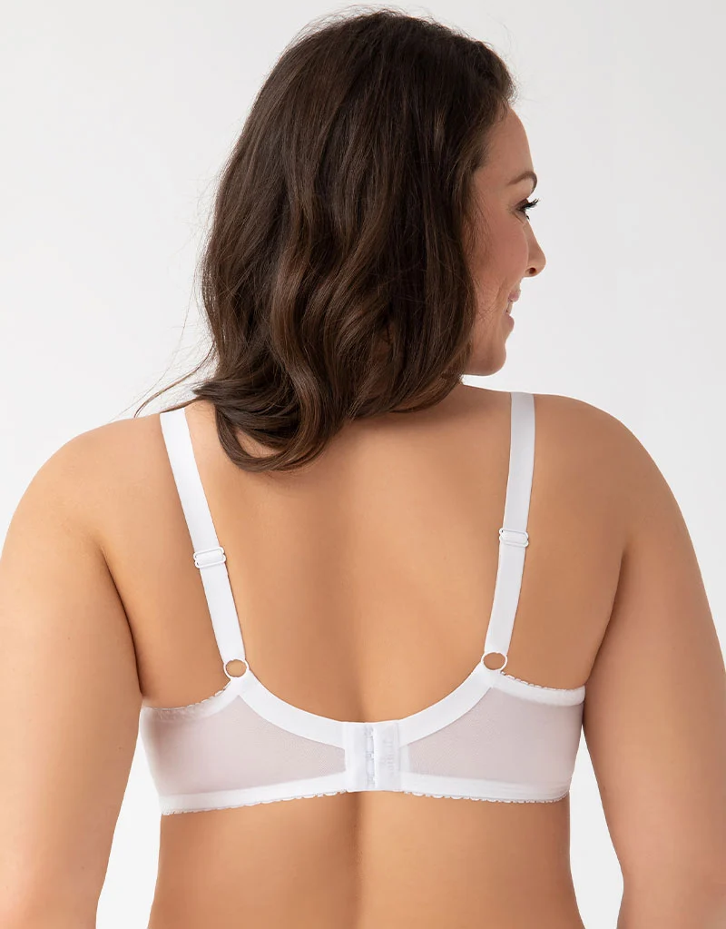Gorsenia Victoria Full Cup Bra White