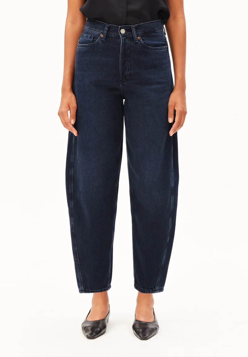 BAARLY HIGH WAIST BARREL JEAN