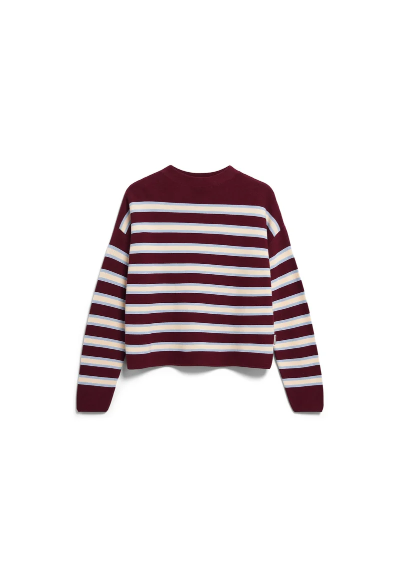 MERINAA STRIPED KNIT SWEATER