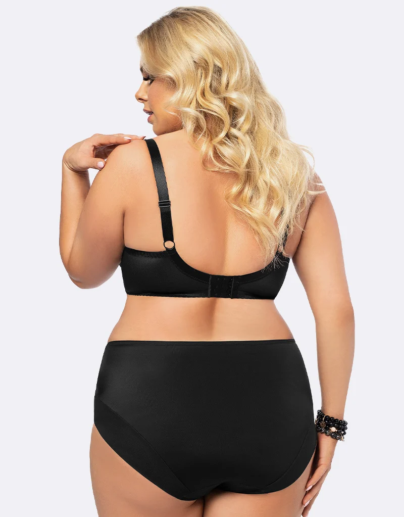 Gorsenia Paradise Balconette Bra Black
