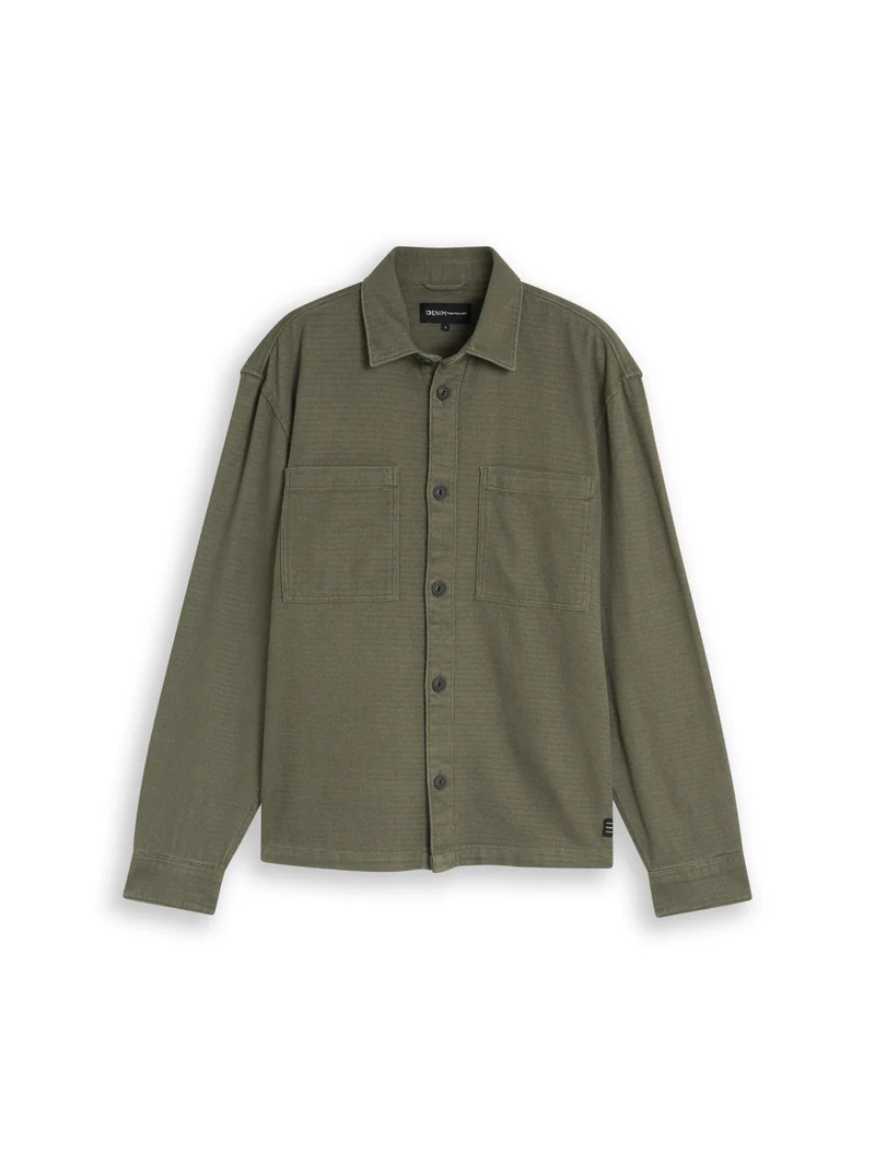 Overshirt aus Baumwolle