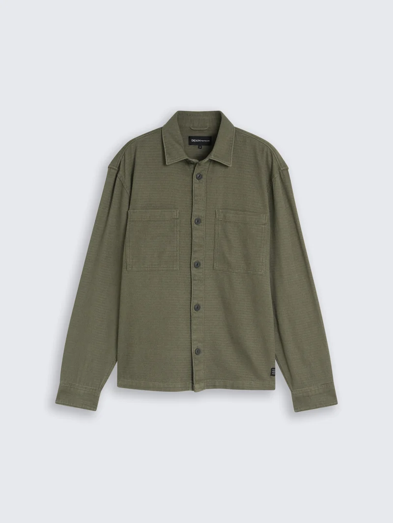 Overshirt aus Baumwolle