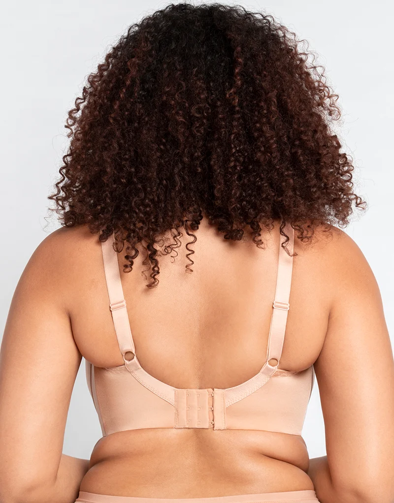 Curvy Kate Smoothie T-Shirt Balcony Moulded Bra Latte