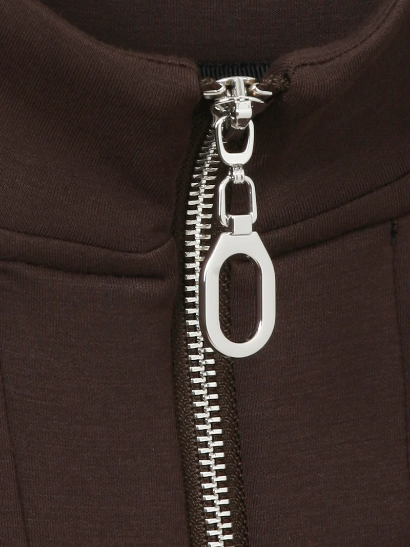 Weste Stehkragen Zipper