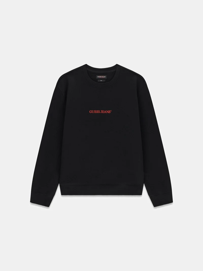 GJ CN SLIM LOGO EMB SWEAT