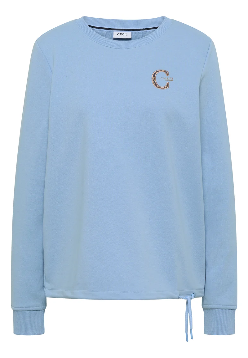 Sweatshirt mit Rundhals und Tunnelzug