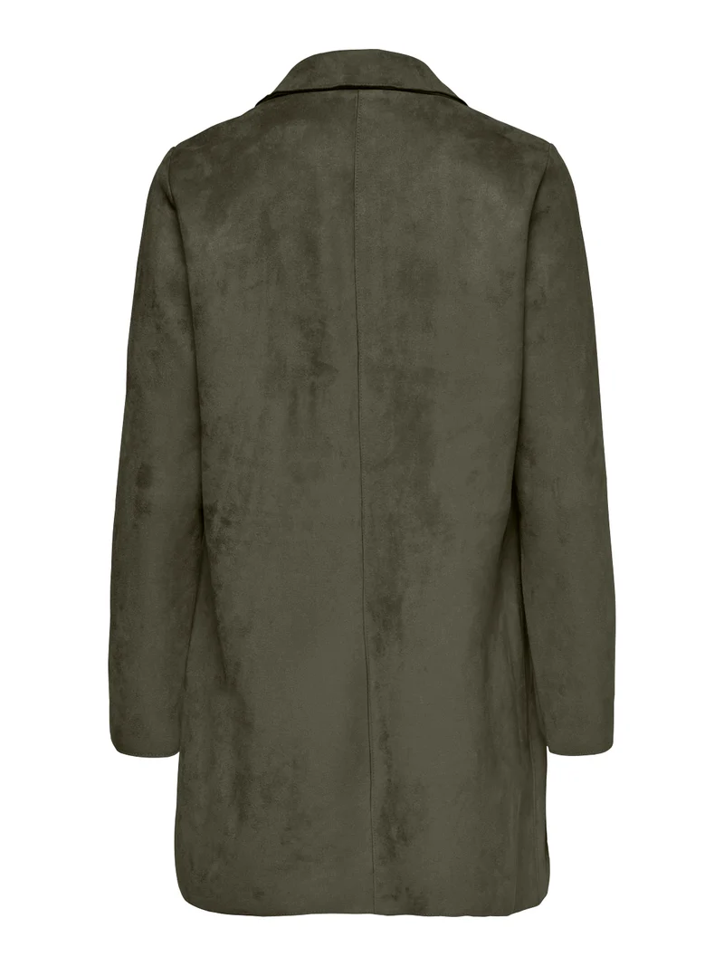 ONLJOLINE FAUX SUEDE COAT OTW NOOS