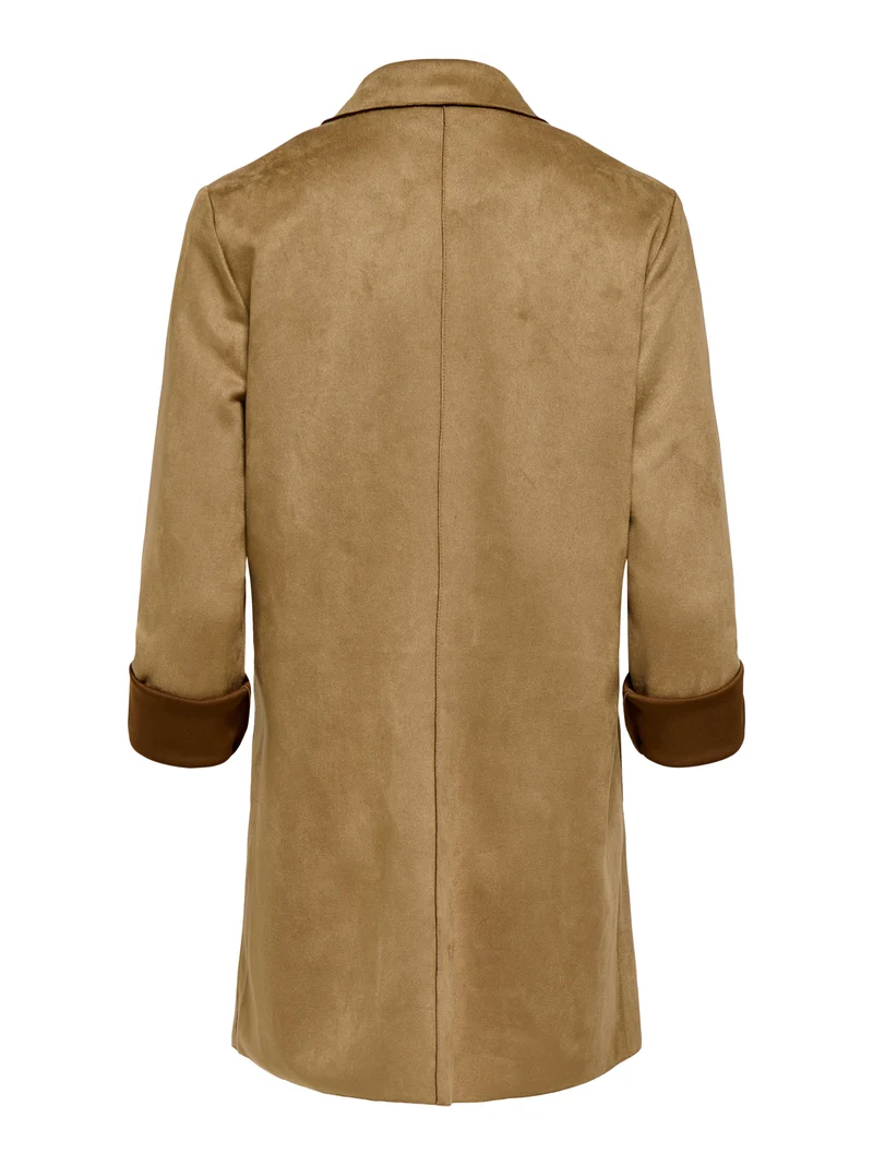 ONLJOLINE FAUX SUEDE COAT OTW NOOS