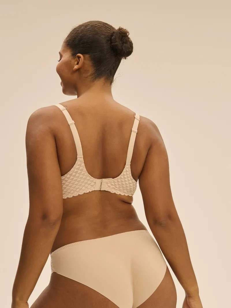 Simone Perele – Subtiler 3D-Plunge-BH Peau Rosée