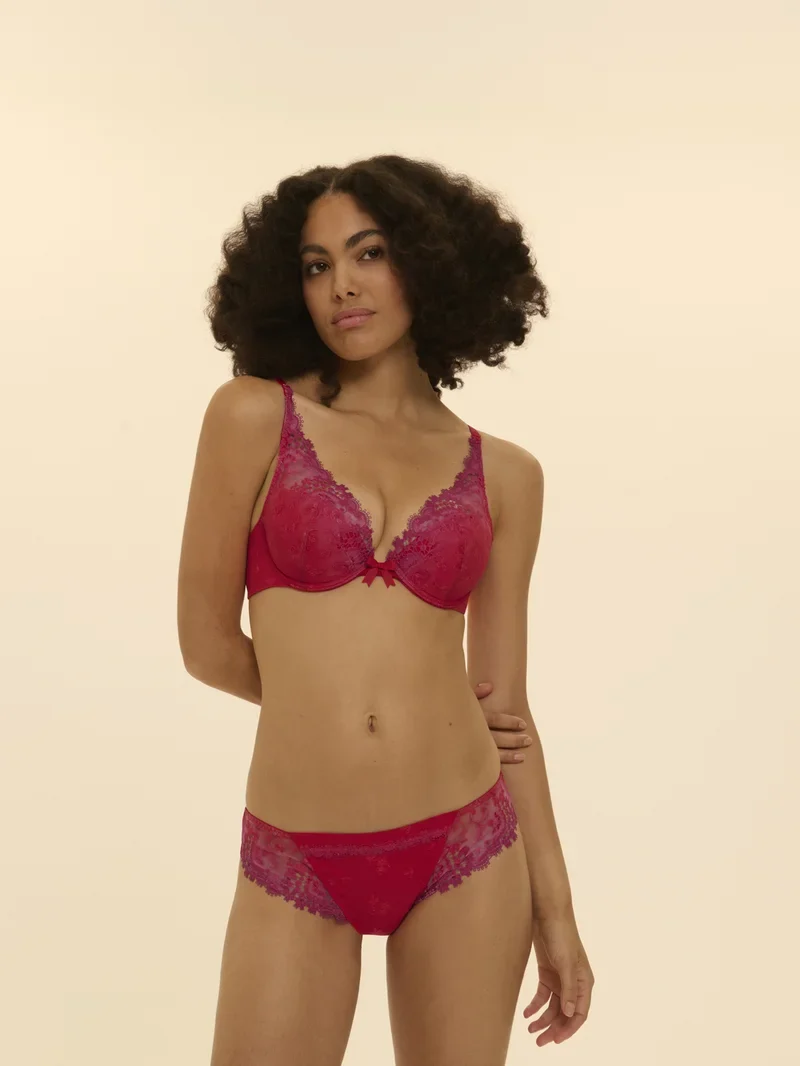 Simone Perele - Wish Triangle Push-Up BH Regenbogenrot