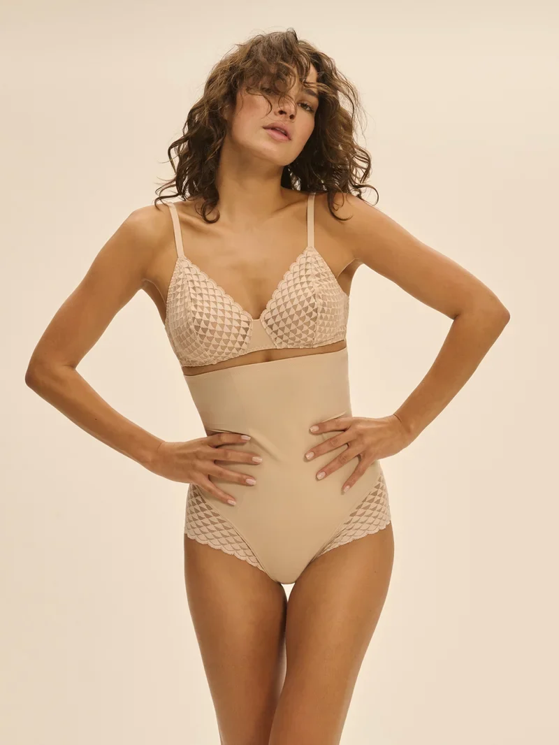Simone Perele – Subtile High Waist Shapewear Peau Rosée