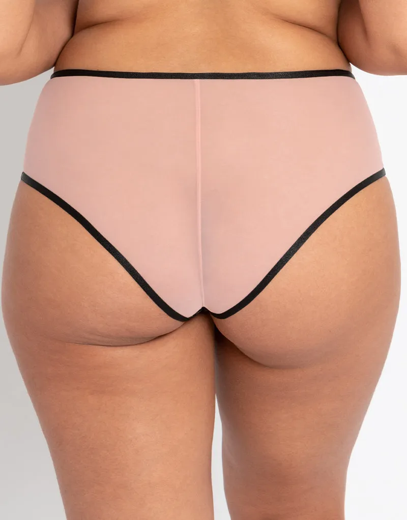 Curvy Kate Victory Wild Short Black/Blush