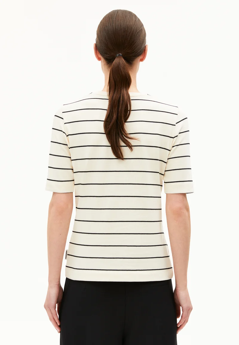 JAANISARA FINE STRIPE T-SHIRT