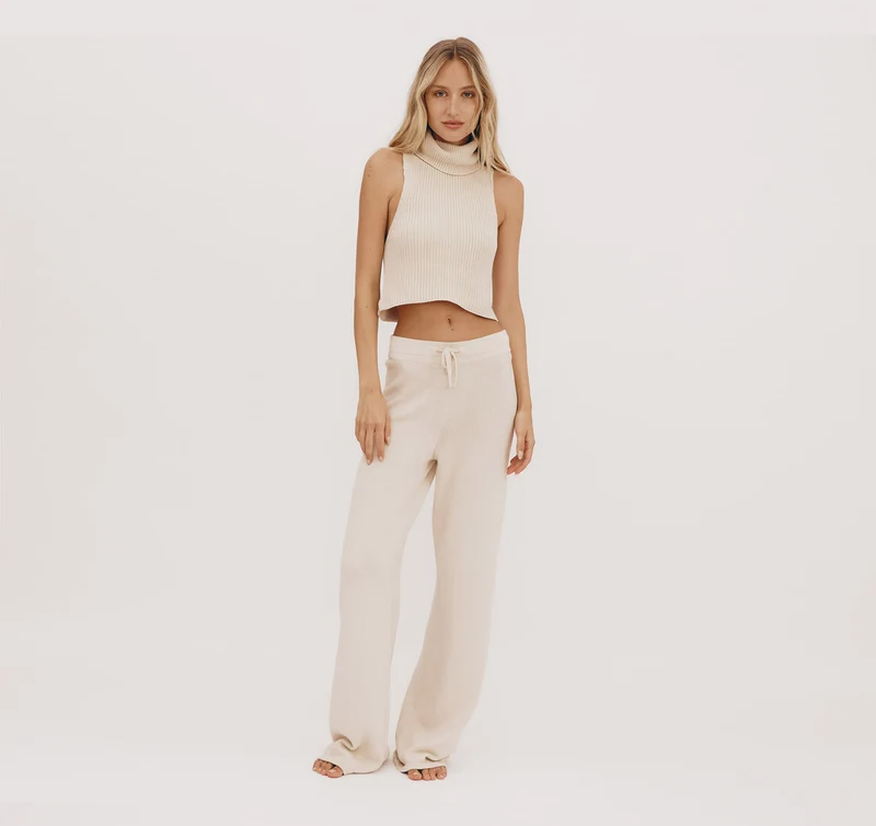 True Knit Wide Leg Pants