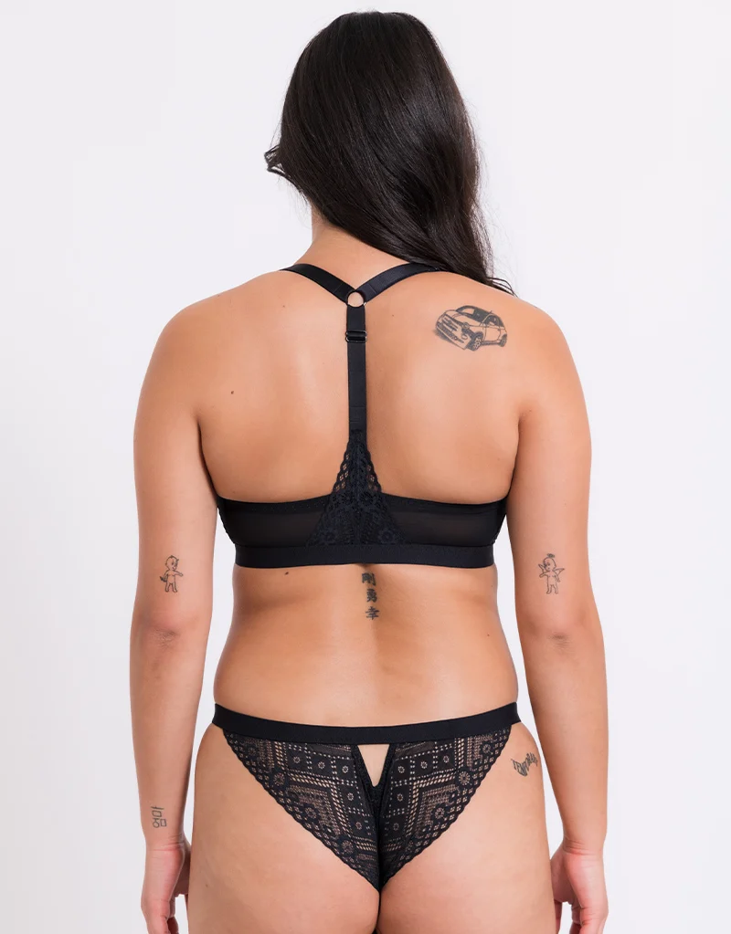 Curvy Kate Front and Centre Brazilian Black