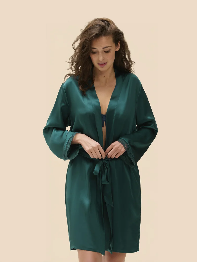 Simone Perele – Love Me Kimono Smaragdgrün