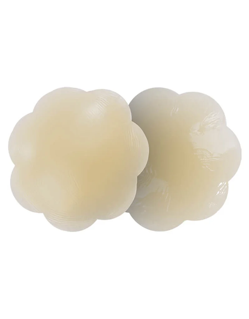 Bye Bra Large Silicone Nipple Covers Beige