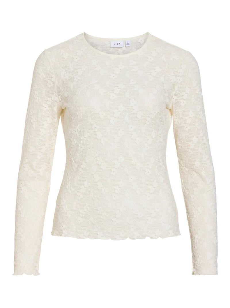 VIFAY O-NECK L/S TOP - NOOS