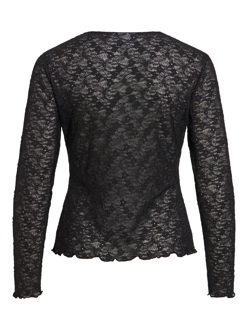 VIFAY O-NECK L/S TOP - NOOS