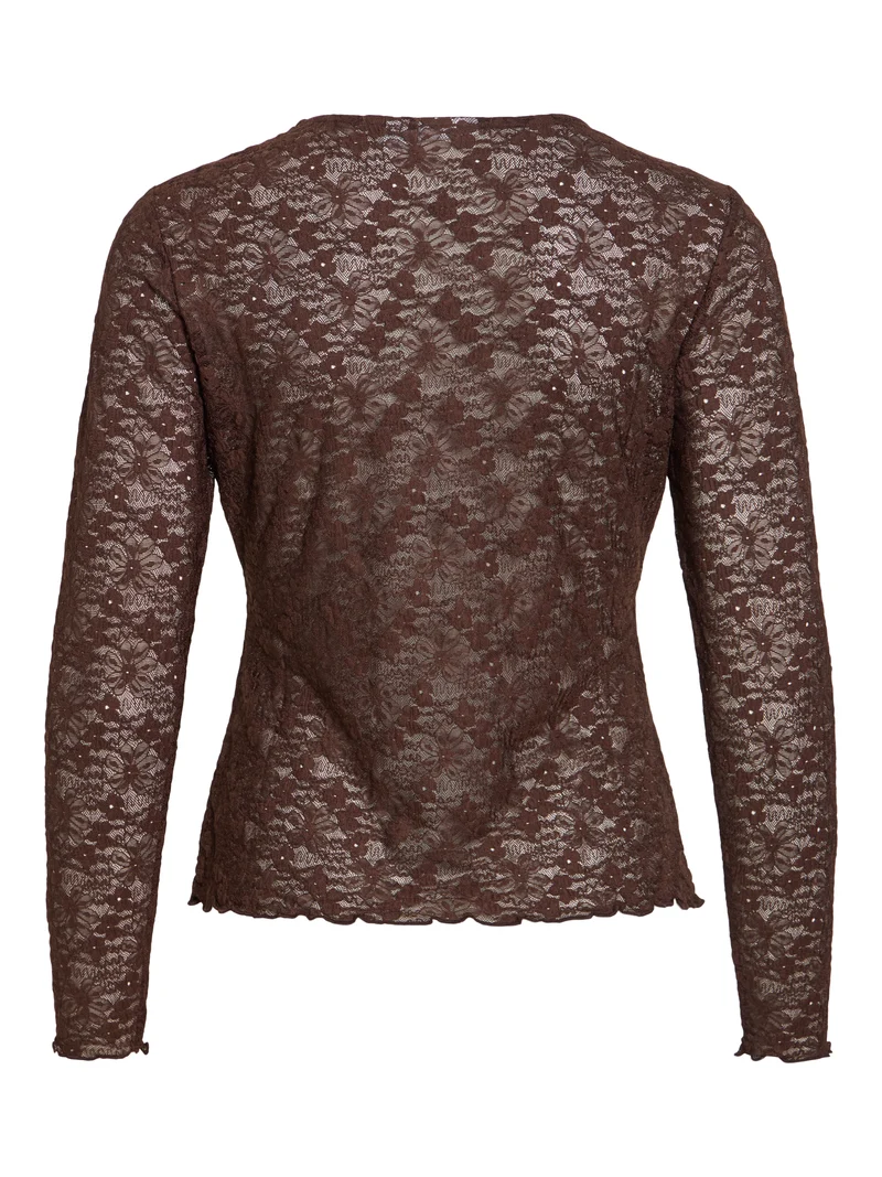 VIFAY O-NECK L/S TOP - NOOS
