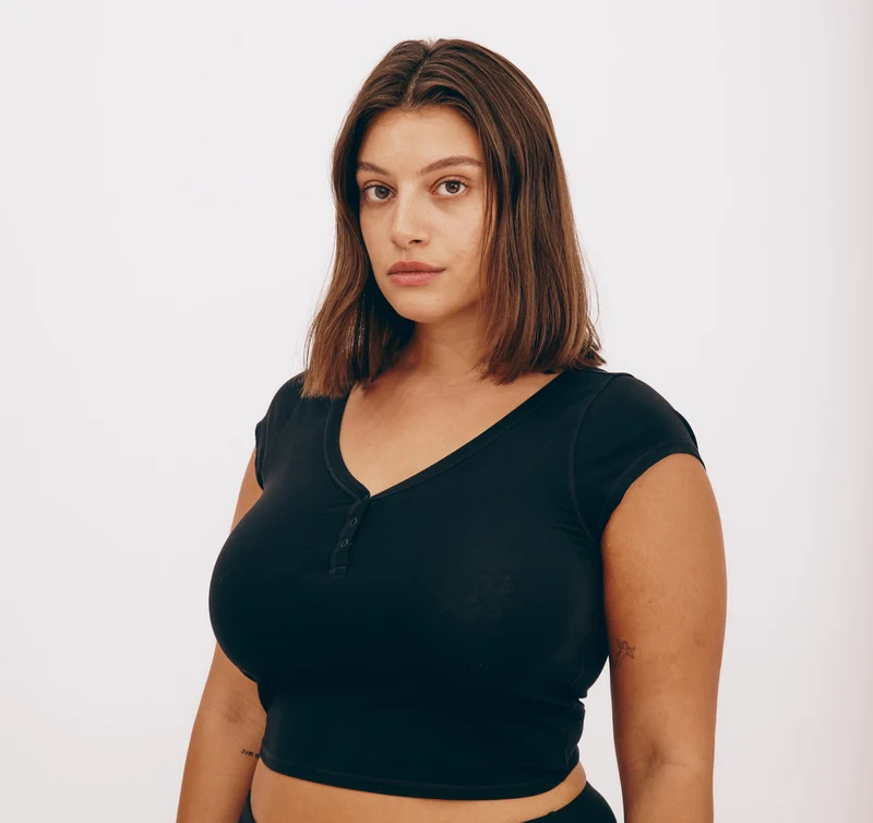 Core Sport Henley V Tee