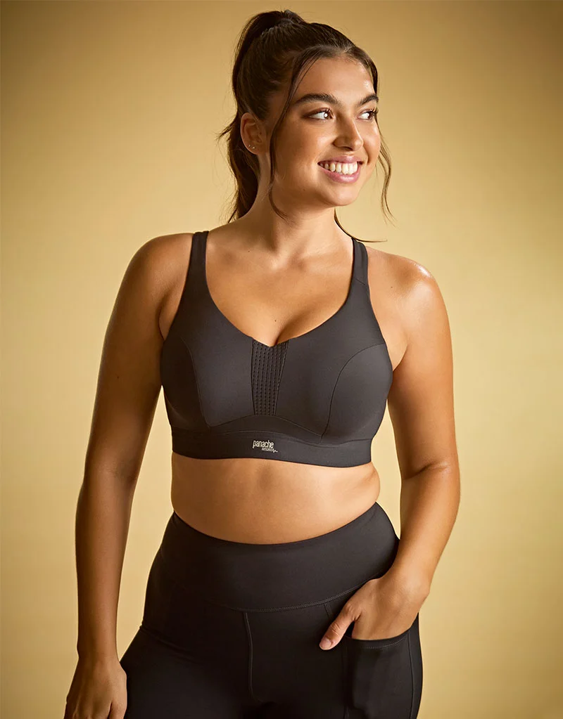 Panache Endurance Non Padded Sports Bra Black