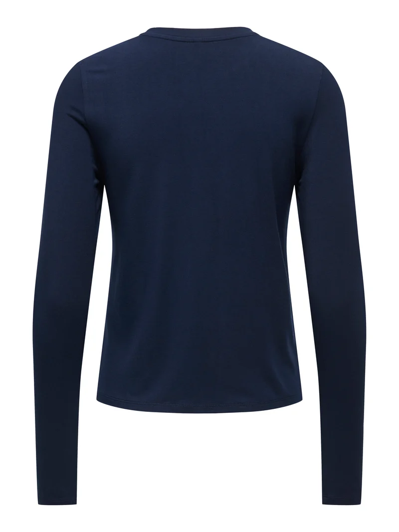 ONLBAMBOO L/S O-NECK TOP JRS