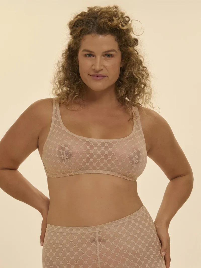 Simone Perele – Plume Triangle-BH ohne Bügel Peau Rosée