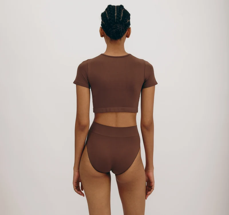 Smooth High-Leg Briefs