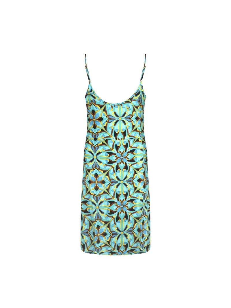 Antigel Swimwear von Lise Charmel - La Psychedelique Strandkleid Bleu Vibrant